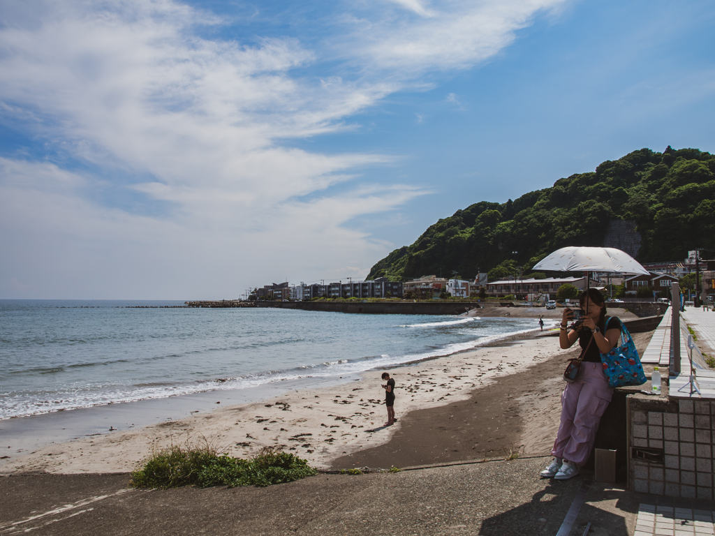 デジタルな浜辺