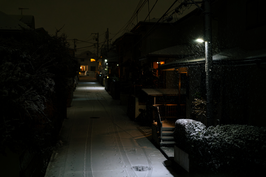 音が消えた夜