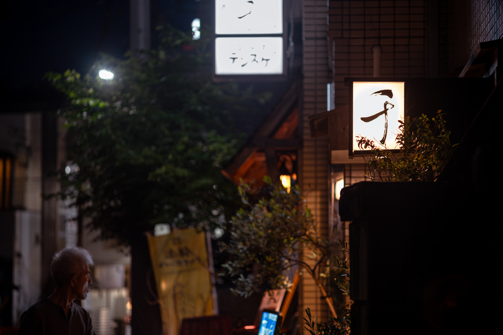 薄暑な夜をそぞろ歩く