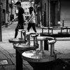 メタリックベンチ