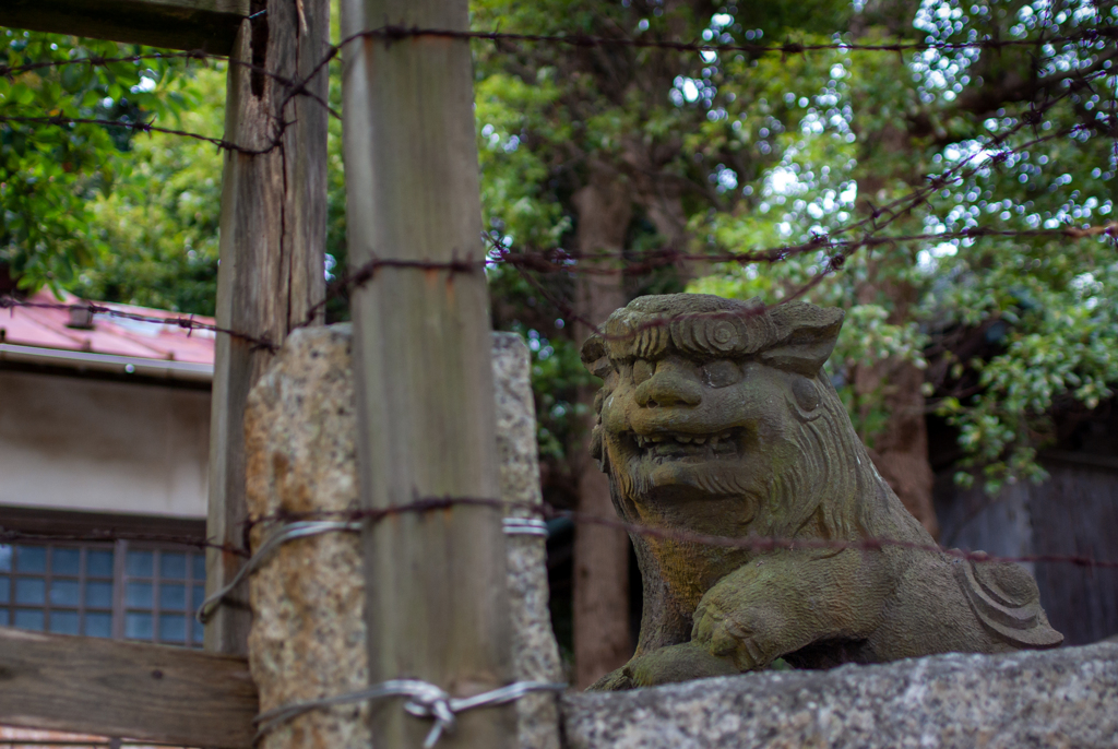 龍口明神社　旧境内