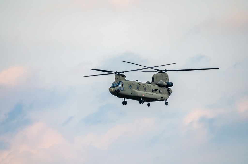 CH-47 チヌーク（在韓米軍機）