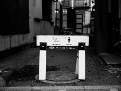 路地にデザイン