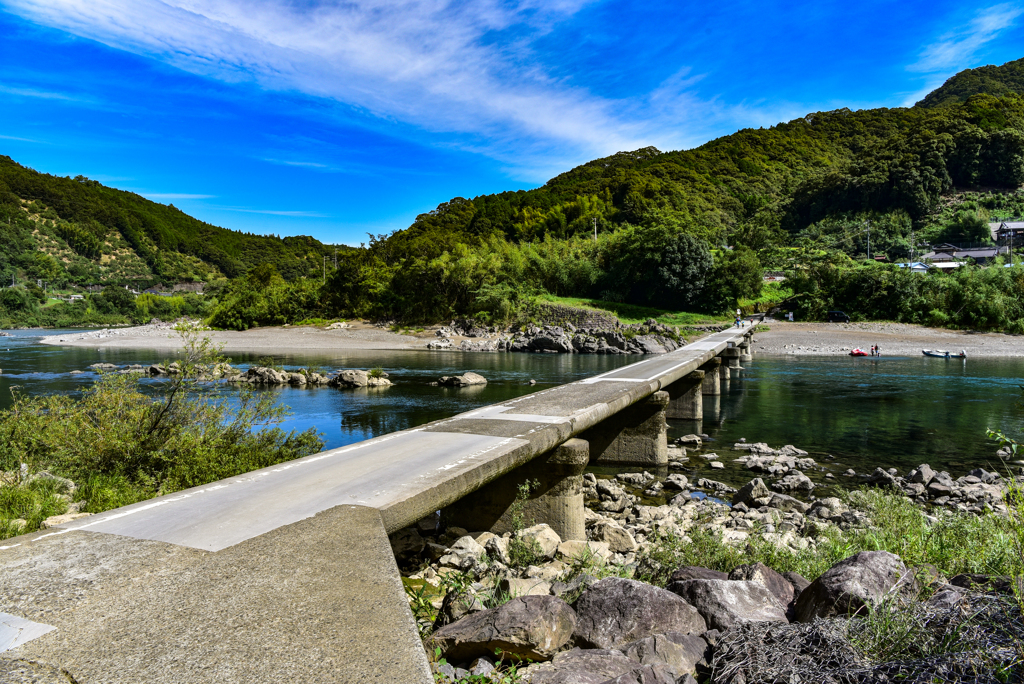 四万十川(沈下橋)