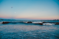 蒼い海