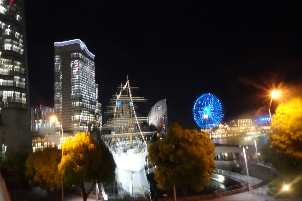 横浜みなとみらい夜景