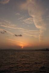 瀬戸の夕陽