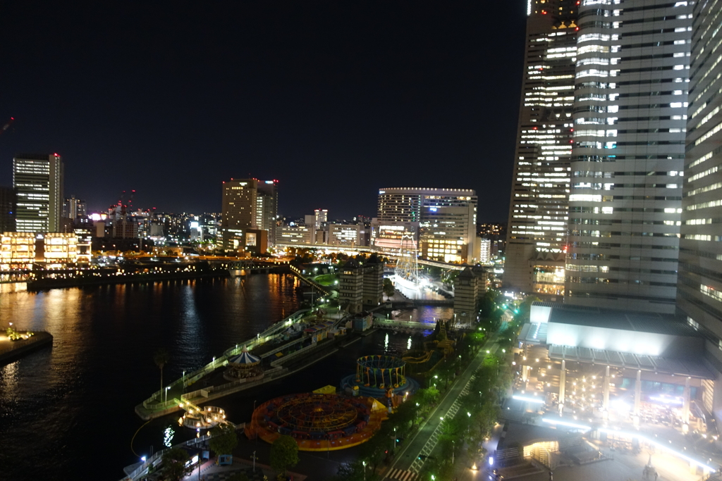 横浜みなとみらい夜景