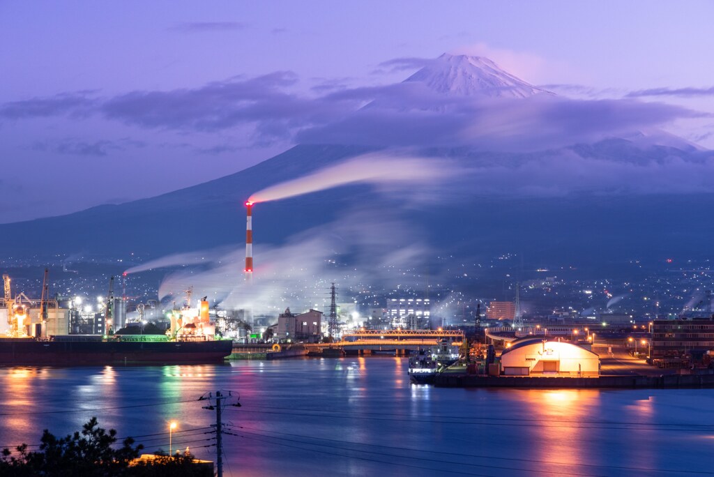 富士工場夜景