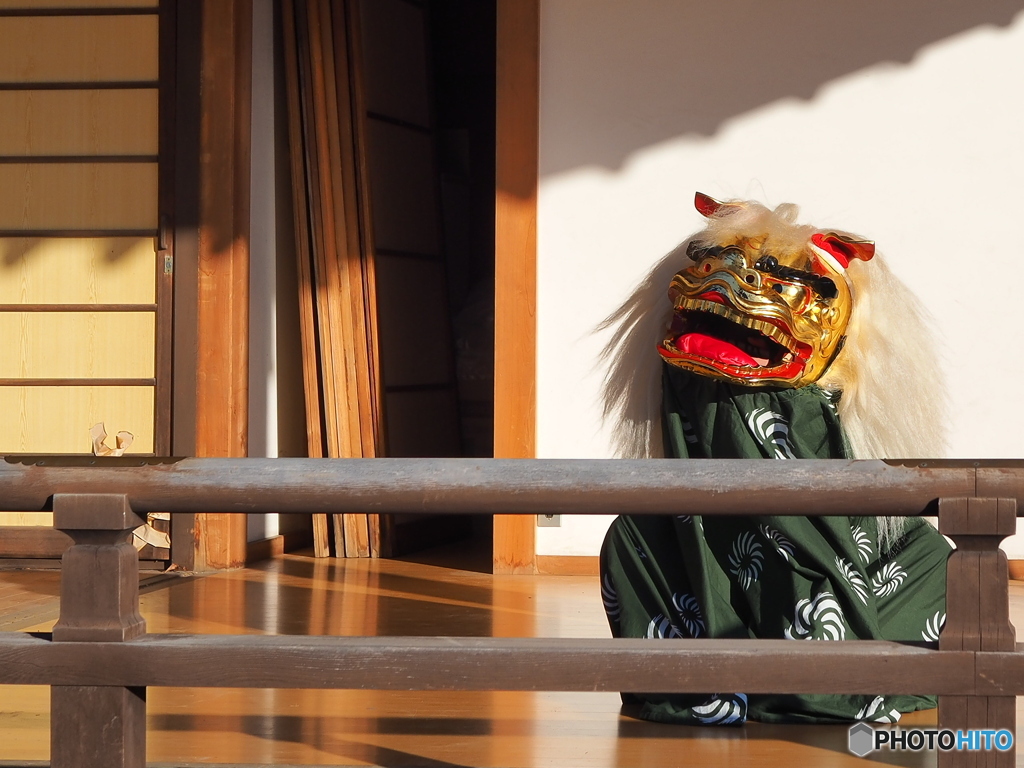 獅子舞②