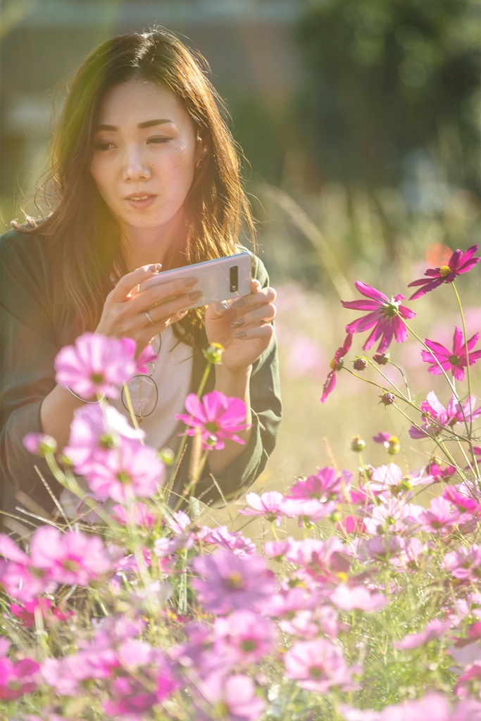 フレアーな秋陽