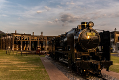 山親爺と機関庫−2