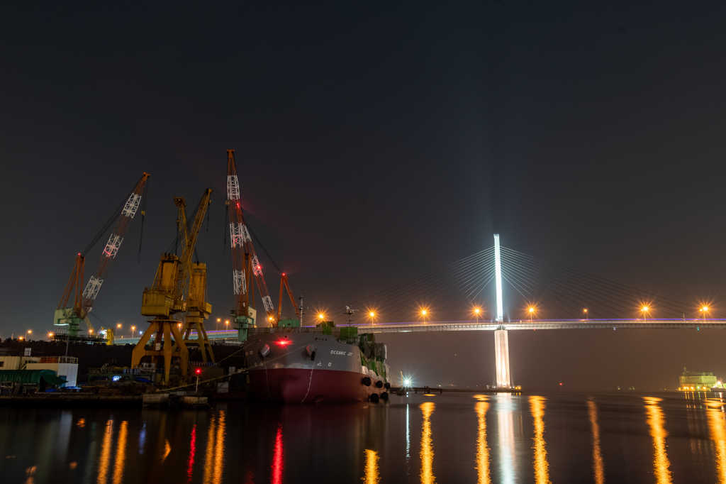 港湾ドックの休息