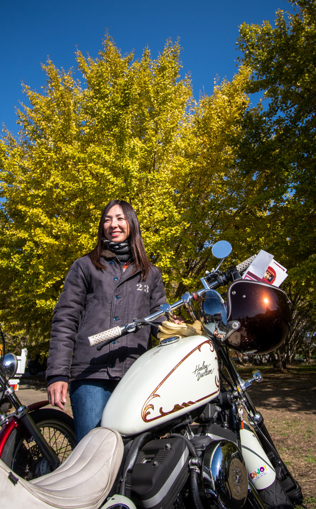 ハーレーと淑女