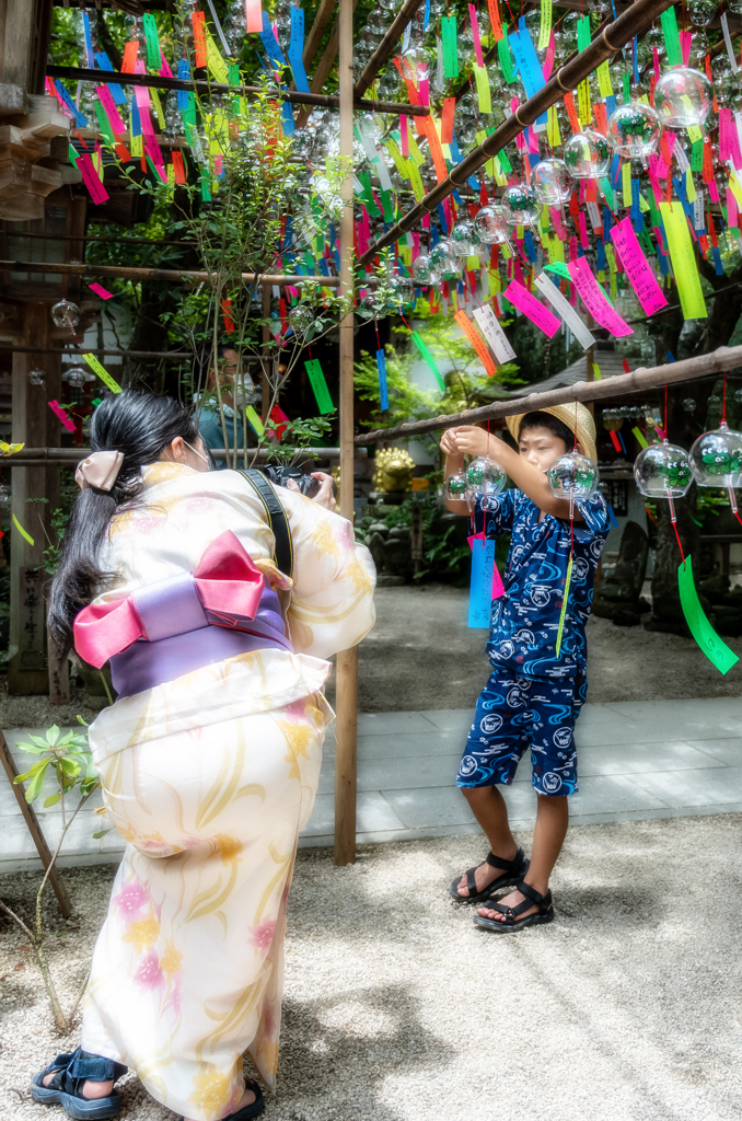 少年と母の夏模様