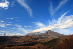 晩秋の大山