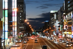 阿部野歩道橋からの夜景3