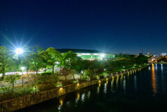 大阪城ホール夜景