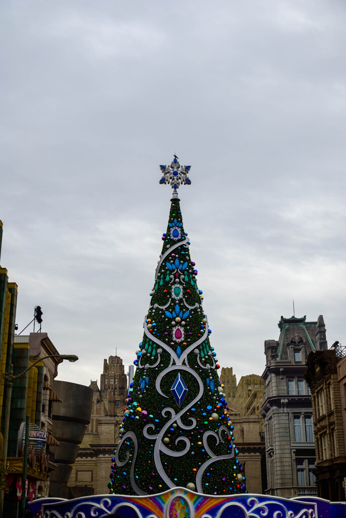 USJのクリスマスツリー1