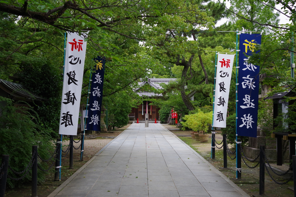 神社の風景