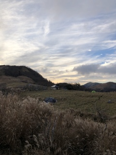 やっと着いた白髪避難小屋