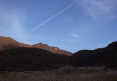 坊ガツル　夕方