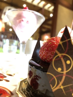チョコの光沢