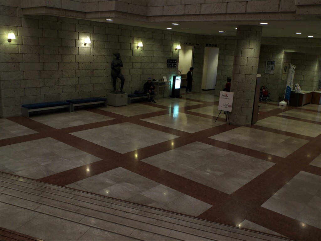 美術館のロビー