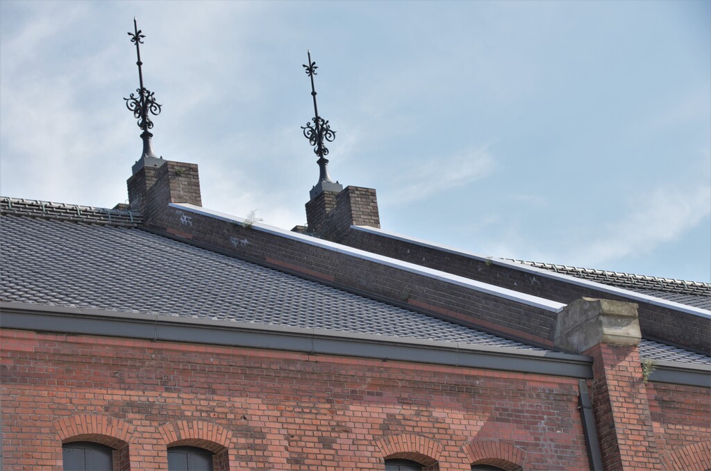避雷針だと思われるもの。