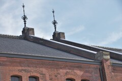 避雷針だと思われるもの。