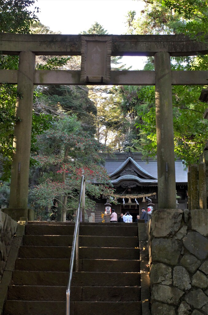 川尻八幡宮の本殿：01