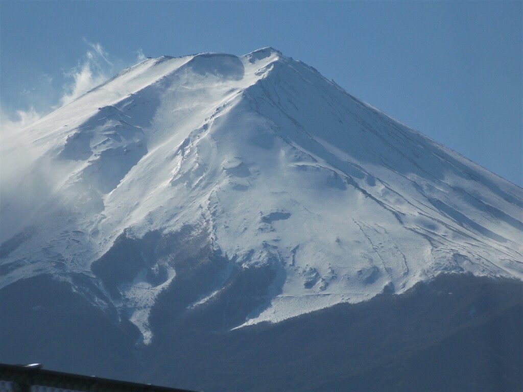 富士山：冬