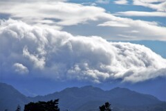 雲がもくもく