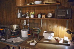 研究小屋の厨房