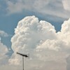 暑い日：今日の雲