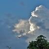 今日の夕方の雲