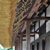古民家：縁側の屋根下