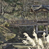 和風庭園：橋