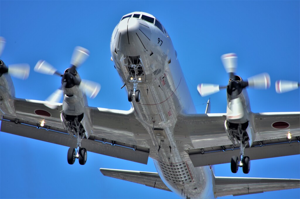 海上自衛隊 対潜哨戒機：P-3C by オニカマ （ID：10111639） - 写真共有サイト:PHOTOHITO