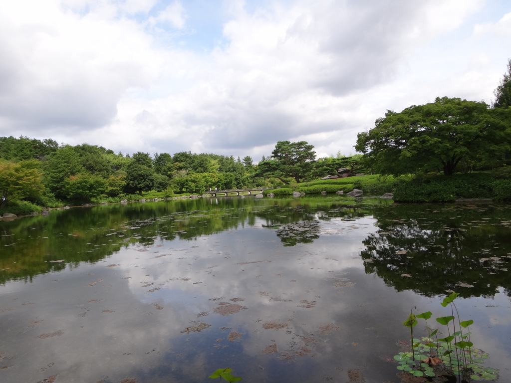 ひろ～い日本庭園