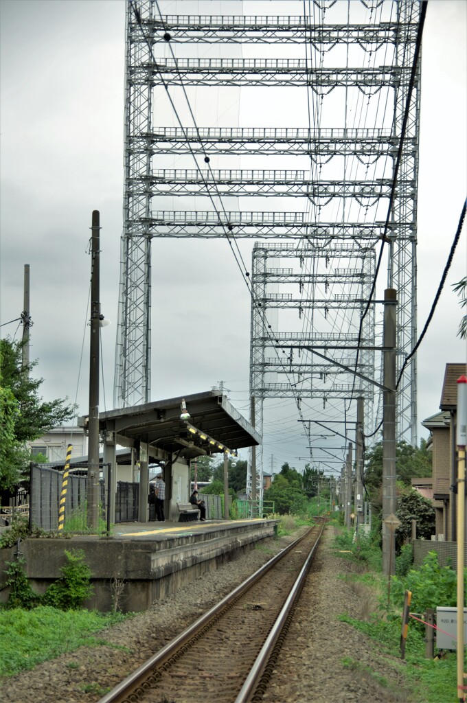 ローカル線の駅