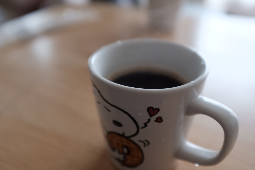 ある朝のコーヒー