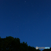 天元台高原の夜空と夏の大三角