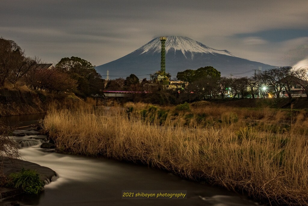 （HDR)富士山