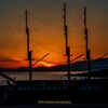 田子の浦夕景　ディアナ号