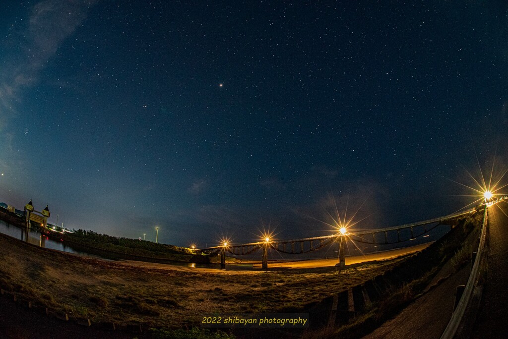 夜景潮騒橋