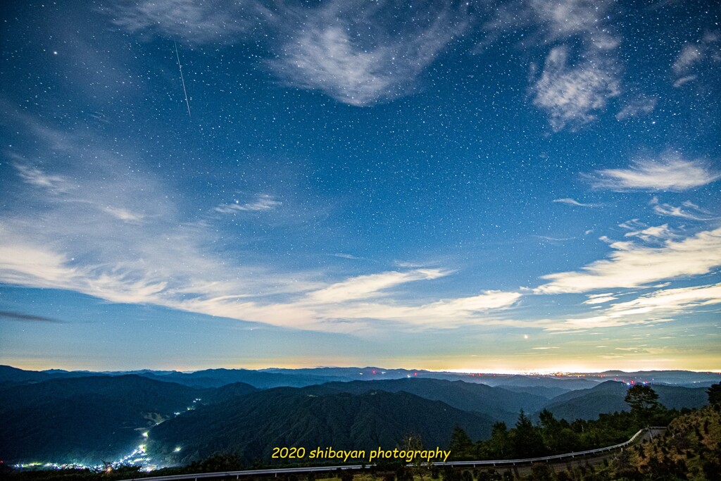 ペルセウス座流星群　高嶺高原　３