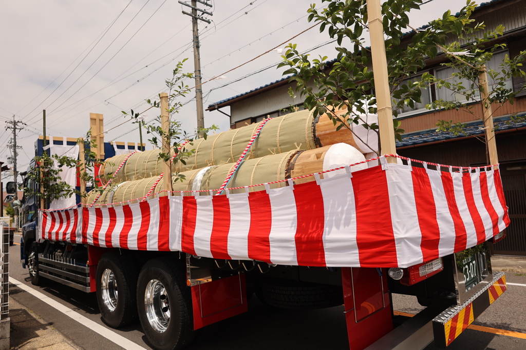 天照大御神の新居になる木材