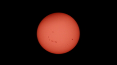 太陽が暴れてます
