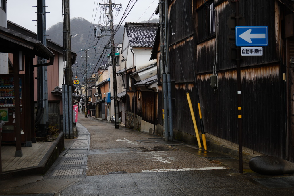 美濃の町並み・路地